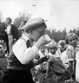 Reportage för Gefle Posten. Barnutflykt till Furuvik. September 1937




