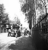 1 oktoberflytt. Reportage för Gefle Dagblad. Den 1 Oktober 1937
