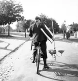 1 oktoberflytt. Reportage för Gefle Dagblad. Den 1 Oktober 1937
Parkvägen

