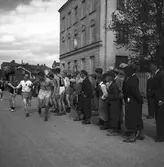 Reportage för Gefle-Posten. Stafett. Gävle runt. 1936

