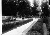 Hus i skogsmark
Trädgård med växter och stenmur
50-års jubileum 1863 - 1913



