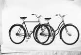 Gefle Velociped Fabrik. Dam och Herr cykel. Den 25 juli 1949.
