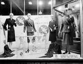 Gefle Kappmagasins skyltfönster. 