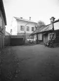 Hösten 1953. Gårdsinteriör
