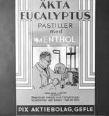 PIX AB. Äkta Eucalyptus Pastiller med Menthol