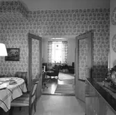 Den 16 december 1958. Matsal och vardagsrum.



