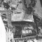 Lyftkran vid en byggarbetsplats
