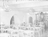 Interiör från restaurang 