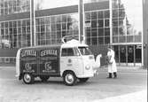 Den 31 maj 1956. Bil & Buss. Skåpbil för Gevalia kvalitetskaffe.


