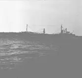 Fartygsleverans, den 12 juni 1965 på Gävle Varv. M/S Fauna. Troligtvis levererades fartyget från Gävle till Mariehamn på Åland.