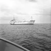 År 1963. Gävle Varv. M/S Nova.



