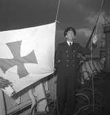 Den 27 januari 1954. Provtur med båten M/S Lombardia

