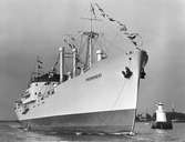 Den 2 april 1951. Båten M/S Prominent.



