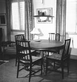 Den 14 april 1955. Möbler från Möbelproduktion till Durotapets annons.



