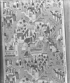 Augusti 1953. Durotapet. Mönster Stockholm.




