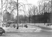 Den 9 januari 1955. Kungsbron. Norra Kungsgatan