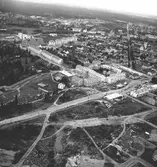 Flygbild över Brynäs. År 1940.
