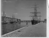 Gavleån. Briggen Gerda.