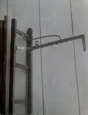 Brandstationens utrusning. Hakstege.