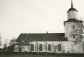 Vykort föreställande Bredsättra kyrka.