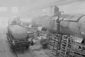Verkstad, den 28 november 1956
Swendsén & Wikström Värmepannefabrik på Brynäs, köptes upp av Svenska Järnvägsverkstad 1955 och fick namnet ASJ-PARCA.

