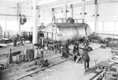 Lyftmaskin för järnvägsvagnar
Swendsén o Wikström Värmepannefabrik på Brynäs, köptes upp av Svenska Järnvägsverkstad 1955 och fick namnet ASJ-PARCA.

