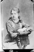 Okänd kvinna. Beställt av Komminister Hellmansson, Bergby
