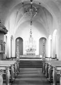 Staffans Kyrka. Ritad av Knut Nordensköld invigd 1932 av Ärkebiskopen Erling Eiden. Staffans Församling bildades 1916. Gudstjänsten hölls före i Staffans Hus.
