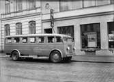 Buss; H.J. Forslund Åkeri Tel: 334 Sandviken
Volvo skyltfönster

