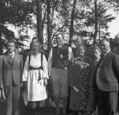 Bondeförbundet Årsstämma, Åby Gård. Bondeförbundets ordförande Axel Pehrsson-Bramstorp. Juni 1939

