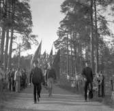 Bondeförbundet Årsstämma, Åby Gård. Bondeförbundets ordförande Axel Pehrsson-Bramstorp. Juni 1939


