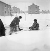 Snösvängen i Gävle

