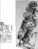 Arkitektarbete för Sandvikens Jernverk. Augusti 1948. Arkitekt Camil Zupanc.