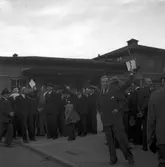 Bergslagens medaljutdelning och resan till Uppsala. Augusti 1947.