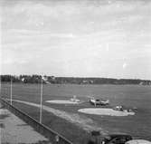 Avans flygfält, flygplan. 1947.