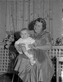 Disponent Olving familj i hemmet. December 1947.