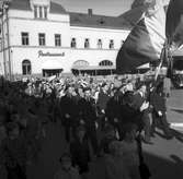 Studentexamensfirande. 1948. Reportage för Gefle Dagblad.