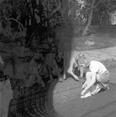 Bäckebro skola. 12 maj 1948. Fotografi för Kommunalskoltidningen.