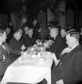 ABF:s 25-års jubileumsfest på Stadshuset. 15 april 1945.