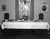 Reportage för Damernas Värld. Interiör från flera hem.  1944.