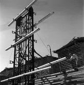 Sundman, Harnäs brädgård. Juli 1945.