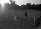 Distriktsmästerskap, allmän idrott på Strömvallen.          2 juli 1953.
