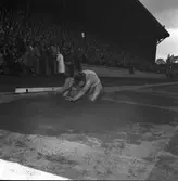 Julispelen på Strömvallen. 10 juli 1953.