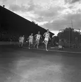 Julispelen på Strömvallen. 10 juli 1953.
