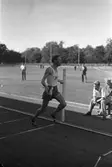 Gästrikland - Hälsingland. Friidrott på Strömvallen.         26 juli 1953.
