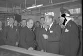 Charkuterifabrik, Konsums inviges. 10 april 1953.