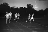 DM stafett på Strömvallen. 20 augusti 1953.