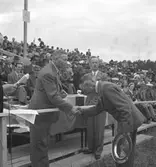 Hushållningssällskapet. Gävleutställningen sommaren 1946 vid Travbanan.