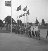 Armén på Gävleutställningen sommaren 1946