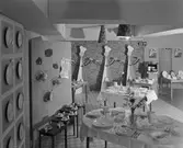 Konsum Alfa Varuhuset. Porslinsavdelningen. Den 27 Oktober 1949